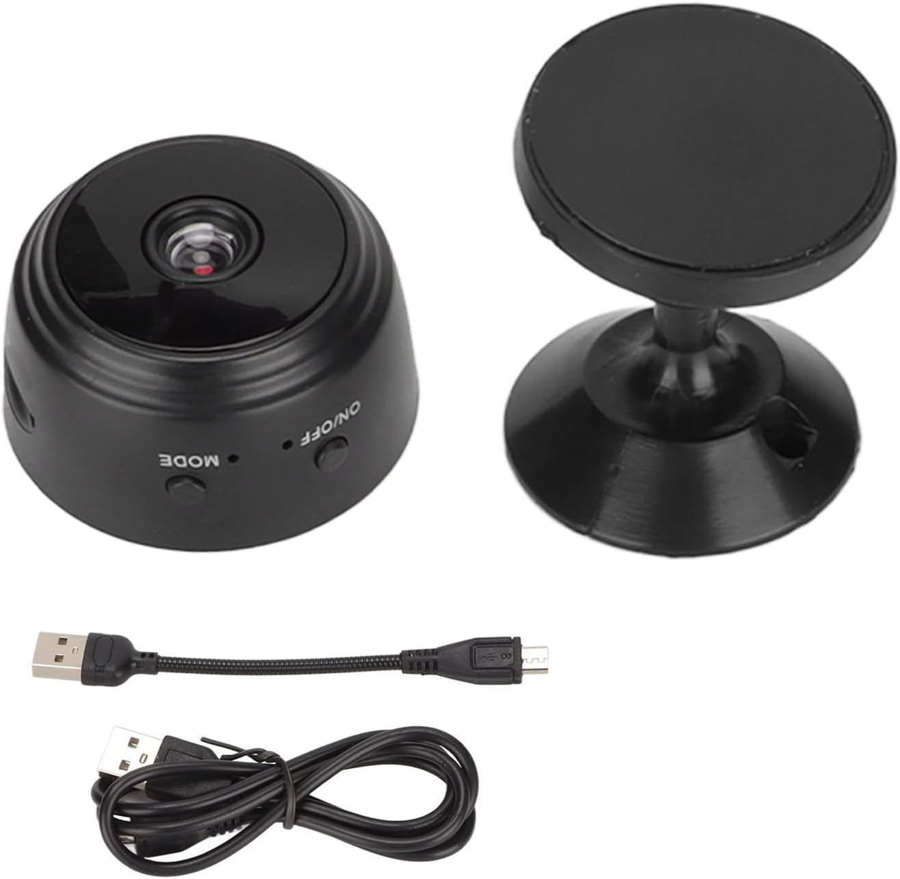 Indoor Security Camera 1080P Nightshot Mini Size Wide Viewing Angle Video Recording WiFi Security Camera